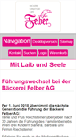 Mobile Screenshot of felberbeck.ch